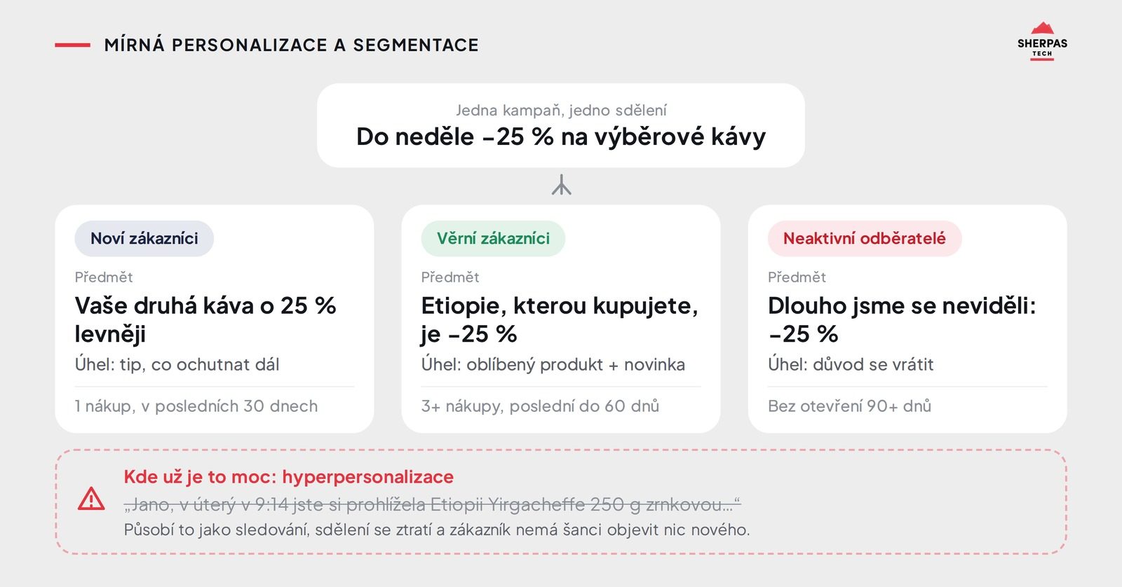 Mírná segmentace